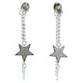 Joyería de la estrella de la manera para el pendiente de plata de la mujer 925 (E6505)